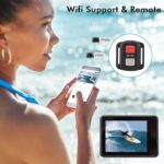 Camera de Acțiune Madynik™ 4K 60FPS – Ecran Dublu Touch 2"+1.3", WiFi, Unghi 170°, 2 Baterii, Geantă de Transport - imagine 7