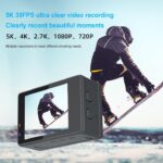 Camera de Acțiune Madynik™ 5K 30FPS Premium – Ecran Dublu Touch, WiFi, Unghi 170°, 2 Baterii, Geantă Transport - imagine 7