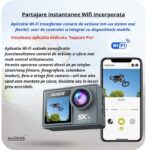 Camera de Acțiune Madynik™ 5K 30FPS cu Microfon Wireless – Ecran Dublu Touch, Unghi 170°, WiFi, Waterproof - imagine 11