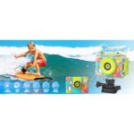 Camera de Acțiune pentru Copii Madynik™ HD 1080P – Ecran IPS 2", Rezistentă la Apă, Card 32GB, Albastru - imagine 14