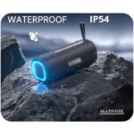 Boxă Portabilă Madynik™ Bluetooth 5.3, 4000 mAh – Impermeabilă IP54, TWS, Card MicroSD, USB-C, Lumini RGB, Negru - imagine 15