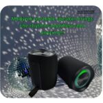 Boxă Portabilă Madynik™ Bluetooth 5.3, 4000 mAh – Impermeabilă IP54, Funcție TWS, MicroSD, USB-C, RGB, Negru (Model 2) - imagine 4