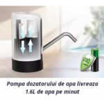 Dozator Electric de Apă Madynik™ cu 2 Adaptoare Universale – Portabil, Silențios, Baterie 1200 mAh, USB - imagine 12