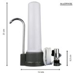 Filtru de Apă Potabilă Madynik™ cu Purificator Ceramic – Capacitate 6000 Litri, Carbon Activ Bacteriostatic, Montaj Simplu la Robinet - imagine 10