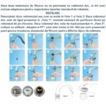 Filtru de Apă Potabilă Madynik™ cu Purificator Ceramic – Capacitate 6000 Litri, Carbon Activ Bacteriostatic, Montaj Simplu la Robinet - imagine 15