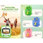 Aparat Foto Madynik™ pentru Copii cu Selfie și Printare Instant – Dual Lens, Zoom 8x, HD 1080P, Ecran 2.4", Card 32GB - imagine 6