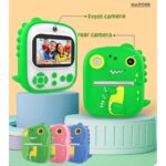 Aparat Foto și Video Madynik™ pentru Copii – Selfie, Printare Instant, Dual Lens, Zoom 8x, HD 1080P, Card 32GB (Varianta 3) - imagine 4