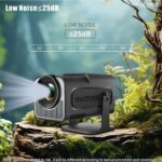 Videoproiector Smart Madynik™ cu WiFi 6 și Bluetooth 5.0 – Android 11, Proiecție LED până la 130", Rotație 180° - imagine 9