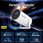 Videoproiector Smart Madynik™ cu WiFi 6 și Bluetooth 5.0 – Android 11, LED 130", Rotație 180°, Alb - imagine 3