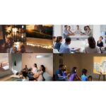 Videoproiector Smart Madynik™ cu WiFi 6 și Bluetooth 5.0 – Android 11, LED 130", Rotație 180°, Alb - imagine 11